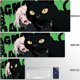 thumbnail image 3 of Xxl alfombrilla de ratón de Anime rosa para gato, alfombrilla para jugador, alfombrilla de escritorio para chica bonita, alfombrilla antideslizante para ratón de juegos, alfombrilla de goma para tecla, 3 of 5