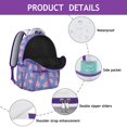 thumbnail image 4 of Watermelon Themed Laptop Backpack - Stylish & Practical Bag for Students & Adults, Roomy Compartments for Books & Essentials, Comfortable Carry, Trendy Summer & Fall Look, Perfect Gift, 4 of 6