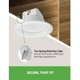 thumbnail image 3 of ETI 8"/10'' Multi-Voltage Canless Downlight with 4CCT COLOR PREFERENCE®, 53189111, 3 of 9