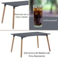 thumbnail image 4 of Mesa multiusos FRATELLO MUEBLES para Recámara o Comedor Salvia color Gris, 4 of 7