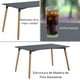 thumbnail image 4 of Mesa multiusos FRATELLO MUEBLES para Recámara o Comedor Salvia color Gris, 4 of 7