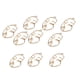 thumbnail image 4 of 2x 10Pcs Pendientes Colgantes de Rostro Caída de Aros Colgante de Envoltura de Oreja Salvador Dali Oreja de rostro humano, 4 of 10