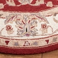 thumbnail image 3 of Safavieh Chelsea Raeburn Oriental Area Rug, Burgundy/Ivory, 4' x 4' Round, 3 of 11