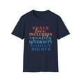 thumbnail image 2 of Peace Inclusion Diveristy Equality Inspirational Graphic Tee, 2 of 5