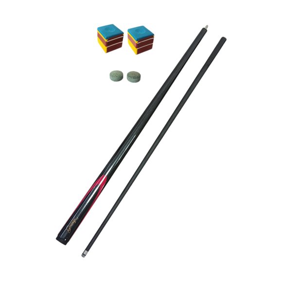 Guardoinrt Pool Cue Stick Carbon Fiber 57 Pool inch Stick Billiard for Beginners Adults White Black 145cm