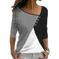 thumbnail image 1 of MAWCLOS T-shirt à Manches Courtes pour Femmes Noir L, 1 of 2