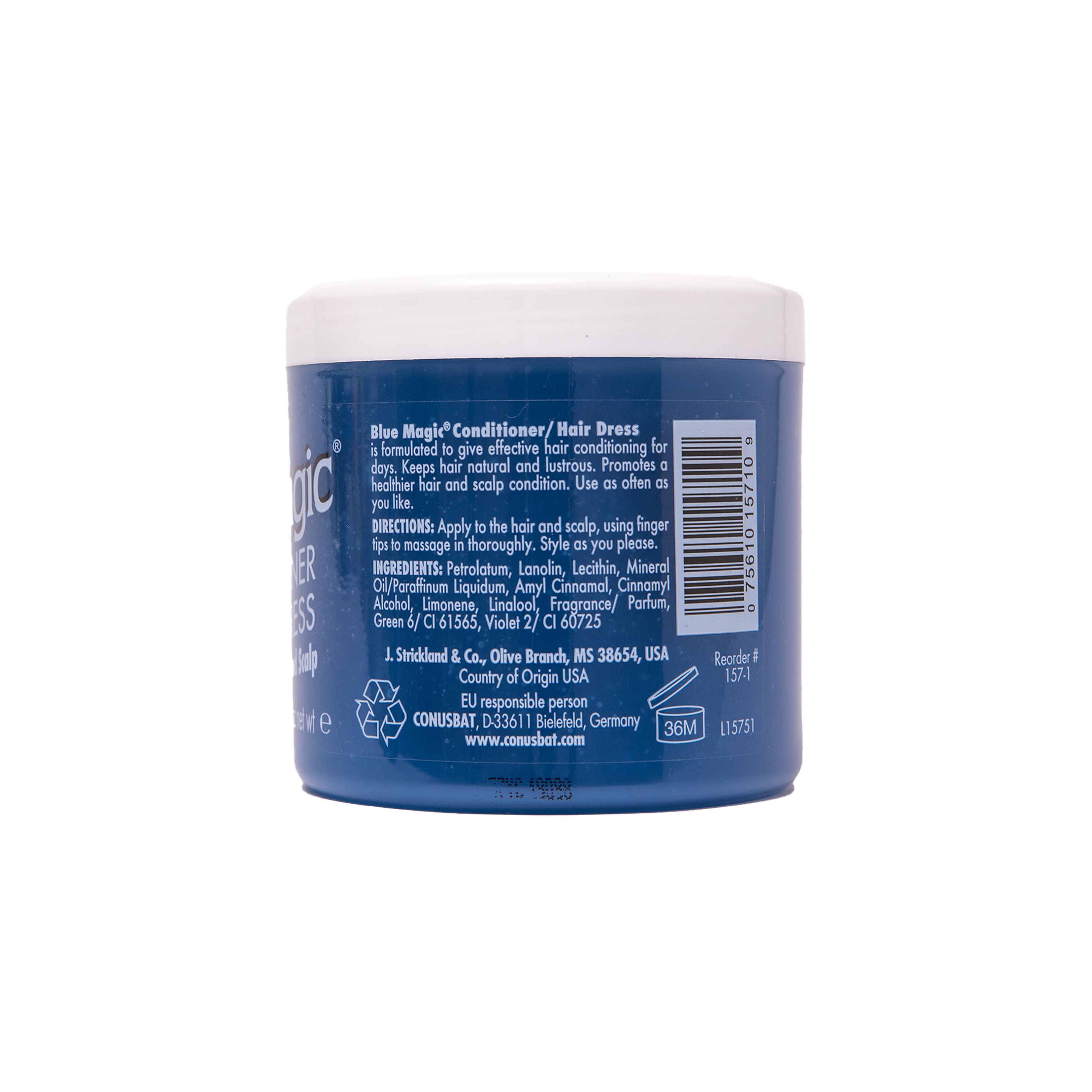 Blue Magic Conditioning Hair Dressing 12 oz., Dry, Anti Breakage, Nourishing, Moisturizing - image 2 of 7