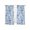 Blue, variant on Blue Garden Sheer Curtains 72 Inch Length 2 Panels Set, Modern Art Building Trees Boat Landscape Voile Window Treatment Rod Pocket Curtains Sheers Drapes for Bedroom/Living Room/Kitchen 52"x72"x2
