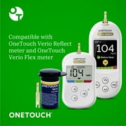 OneTouch Delica Plus Lancets & OneTouch Verio Test Strips Bundle - Includes 30 Test Strips & 30 Lancets - Fine 30-Gauge - for Diabetes Testing - Diabetic Supplies for Blood Sugar Monitor