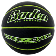 Baden Crossover Indoor/OutdoorBasketball-Black/Green Size 6