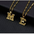 thumbnail image 6 of Fashion Initial Letter Necklace, Tiny Alphabet Pendant Gold Color Necklace, 6 of 11
