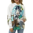 thumbnail image 4 of Genshin Impact Unisex Sweatshirts Loose Pullover Sweater Hooded Hoodie 3D Printing Jacket Winter Fall Clothes S, 4 of 7