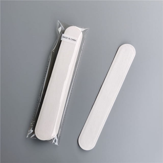 Almohadilla absorbente de sudor desechable blanca para sombreros Almohadilla absorbente de sudor eficaz para la higiene del sudor Almohadilla absorbente de sudor para sombreros de algodón