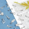 thumbnail image 4 of 1 Box 40Pcs Stitch Markers Crochet Stitch Marker Cute Angel Charms Hope Charm Clip On Removable Lobster Clasp Locking Knitting, 4 of 9