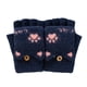 thumbnail image 1 of Guantes convertibles con parte superior abatible de dibujos animados para niños pequeños, guantes de lana de invierno sin dedos con funda para manoplas para niñas y niños 815, 1 of 5