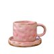 thumbnail image 1 of Taza de cerámica con plato for café o té, ideal for oficina o hogar., 1 of 7