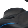 thumbnail image 3 of Saddle Seat Load Bearing Height Adjustable Comfortable Riding Wide Seats Blue, 3 of 8