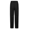 thumbnail image 6 of XIAfhje Corduroy Trousers Women Casual Vintage Corduroy Trousers Mid-Rise Elasticated Waist Cord Pants Loose Fit Straight Leg Pants Baggy Wide Leg Capris Harem Pants with Pockets, 6 of 7