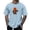 Light Blue, variant on Xlt T Shirts for Men Tall Graphic Tee Trendy Loose Fit Crewneck Streetwear Tee Summer Short Sleeve Tee Shirts for Men,S