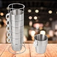 thumbnail image 2 of AMONIDA Water Cup, Cup With Holder, Stainless Steel For Home Drinking Tool, 2 of 8