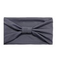 thumbnail image 1 of Lady Headband Solid Color Wide High Elasticity Sweat Absorption Head Wrap for Sports, 1 of 11