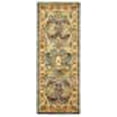 thumbnail image 3 of Unique Loom 3137376 2 Pi 7 Po x 6 Pi 7 Po Marwan Sahand Runner Rug&44; Bleu Marine, 3 of 10