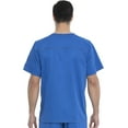 thumbnail image 5 of Dickies Gen Flex Medical Scrubs Top for Men V-Neck 81722, S, Royal, 5 of 8