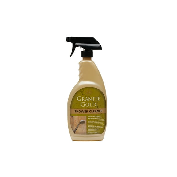 Granite Gold Shower Cleaner, 24 fl oz Spray, Stone Shower, Tub & Tile Cleaner