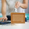 thumbnail image 5 of 5ml Money Box With Counter Wooden Money Storage Box For Storing Change, 5 of 5