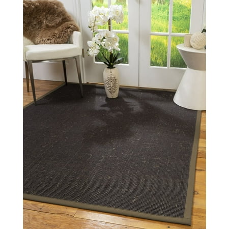 Natural Area Rugs Vida Custom Wool Sisal Rug 6 X 9 Fossil