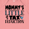 thumbnail image 4 of Inktastic Mommy's Little Tax Deduction Blue Hearts Boys or Girls Baby Bodysuit, 4 of 5