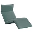 thumbnail image 1 of vidaXL Foldable Sunlounger Oxford Fabric Grey, 1 of 4