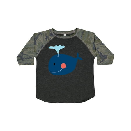 

Inktastic Whale Cute Blue Gift Toddler Boy or Toddler Girl T-Shirt