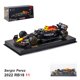 thumbnail image 1 of Bburago-coche de carreras de TORO ROJO, modelo de simulación RB18 1 # Verstappen 11 # Perez, colección de juguetes de aleación, 1:43, 2022, F1 Fivean unisex, 1 of 2