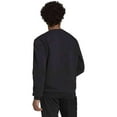 thumbnail image 2 of adidas Men's Essentials Feelcozy Fleece Sweatshirt Crew Sweater GV5295 Black S, 2 of 3