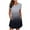 Gray Womens Summer Dress, variant on USSUMA Womens Dresses Vacation, Women's T-Shirt Dresses Casual Loose Soft Tie Dye Short Sleeve Pockets Swing Tunic Mini Dress Beach Sundress