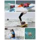 thumbnail image 3 of Dog Life Vest Safety Coat Swimming Flotation Life Vest with Handle for Small Dog Large Dog BoneRed M, 3 of 5