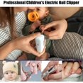 thumbnail image 4 of 2-in-1 Electric Nail Clippers, Electric Nail Clippers with Nail File & Nail Scraps Storage and LED Light for Babies, Kids, Adults and Seniors, 4 of 5
