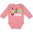 thumbnail image 3 of Inktastic I Love Science Chemistry Teacher Boys or Girls Long Sleeve Baby Bodysuit, 3 of 5