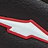 white black red