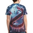 thumbnail image 2 of Ghostbusters Logo Cartoon Youth Unisex T-Shirt Crewneck Short Sleeve Double-Sided Print Tee Shirts Top For Boys Girls Kid Teen Medium, 2 of 6