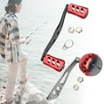 thumbnail image 4 of WINDLAND Fishing Reel Handle Metal Spinnings Reel Handle Knob Grip Part for Round Baitcast Fishing Reel Handle Replacement, 4 of 7