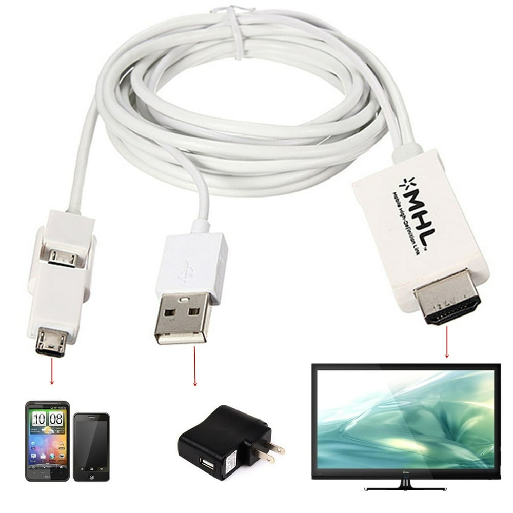 5 Pin & 11 Pin Micro USB to1080P HD TV Cable Adapter for Android iPhone