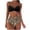 00 # Khaki, variant on REORIAFEE Push up Swimsuits for Women Resort Wear Beachwear Push Up Bikini Padded Swimwear Beachwear Set Black L