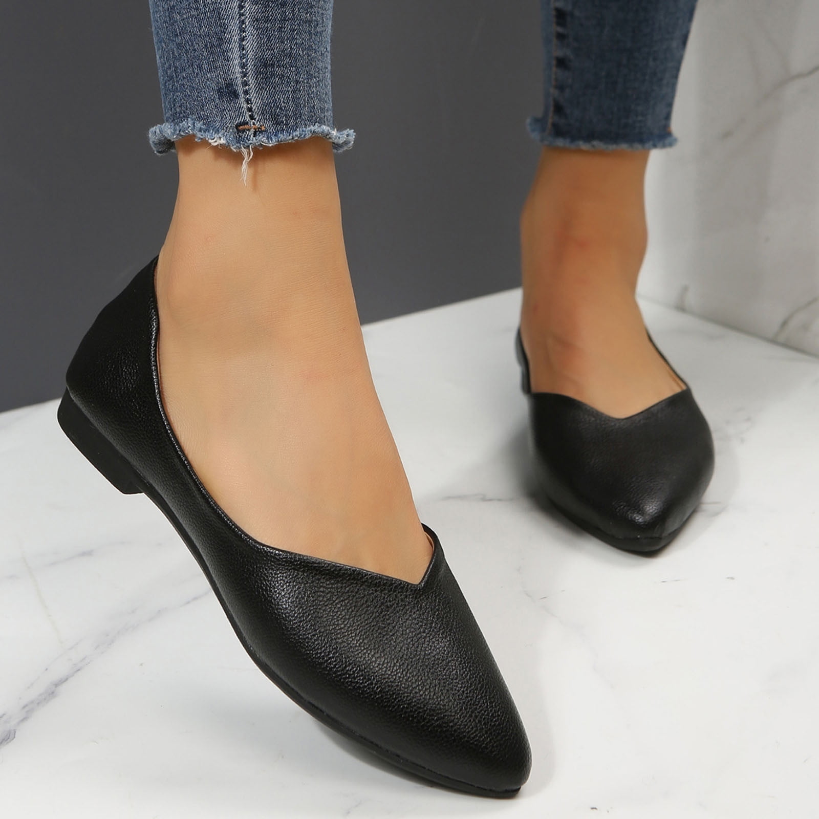 Comfy Flats Dress Flat Shoes With Arch Support Comfortable Flats