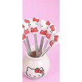 thumbnail image 5 of Fourchettes 6 Pcs Dessin Animé Hello Mini Fourchette à Fruits Chat Couverts Gâteau Dessert Enfants / Fourchettes Rouge, 5 of 5
