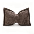 thumbnail image 2 of Eolstice Bow Pillow, Boho Decorative Throw Pillow, Vintage Texture Sofa Pillow for Bed Sofa Living Room Bedroom Home Car Decor,Brown, 2 of 7