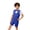 Dark Blue, variant on KAUOD Toddler Boy Suits Set Adjustable Waist Dress Clothes Tuxedo Vest Shorts Sets for Kids Lightweight Wedding Graduation Suit