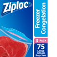 thumbnail image 1 of Ziploc Sacs de Congélation Grand Format, 1 of 8