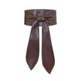thumbnail image 2 of Milageto Women Waist Belt Adjustable Dress Corsets Waistband for Clothes Skirt Ladies Brown, 2 of 8